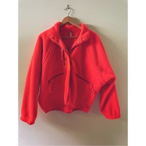 Free people fleece- hit the slopes fleece in pucker up
